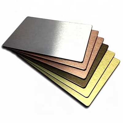 Outdoor Design Style Lehua Brush ACP Panel Aluminum Composite Sheet with Modern Desig